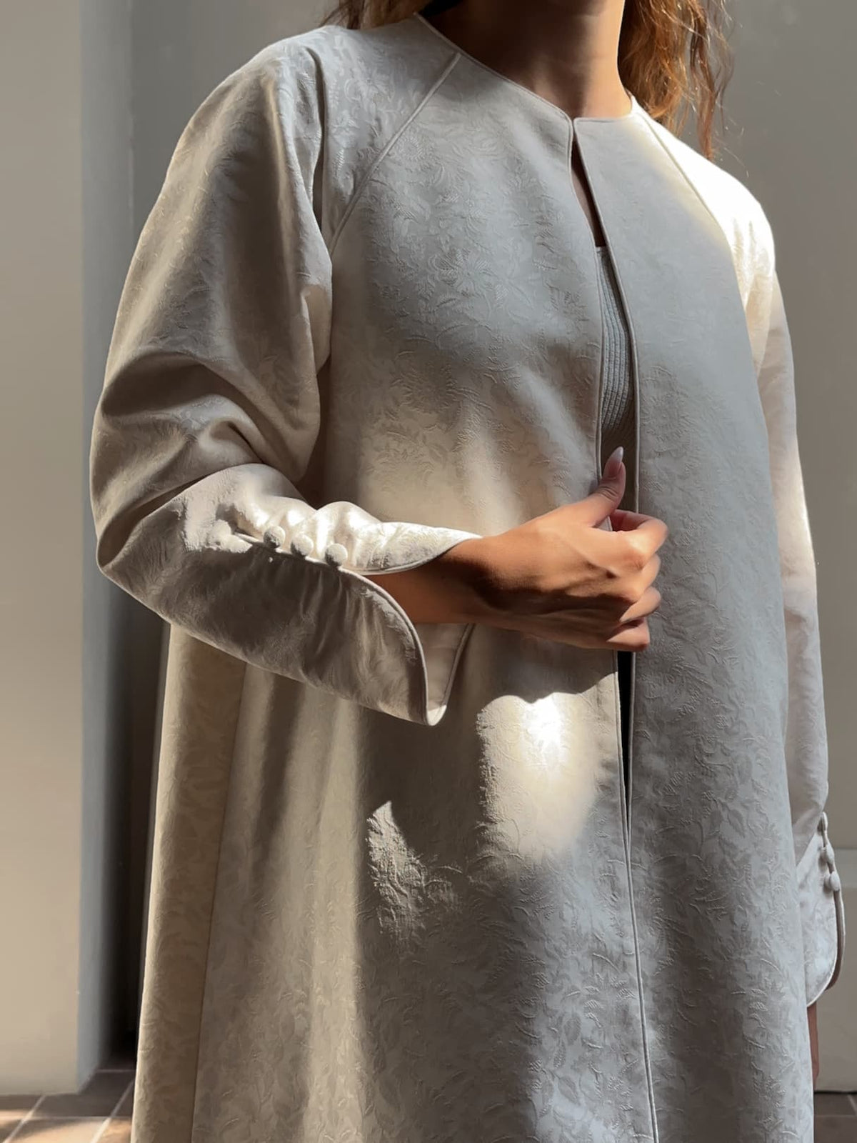 The Friday Coat in Cream