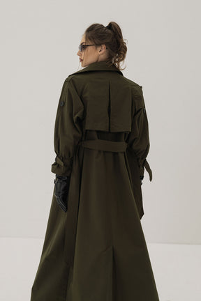 The Kira Coat in Green